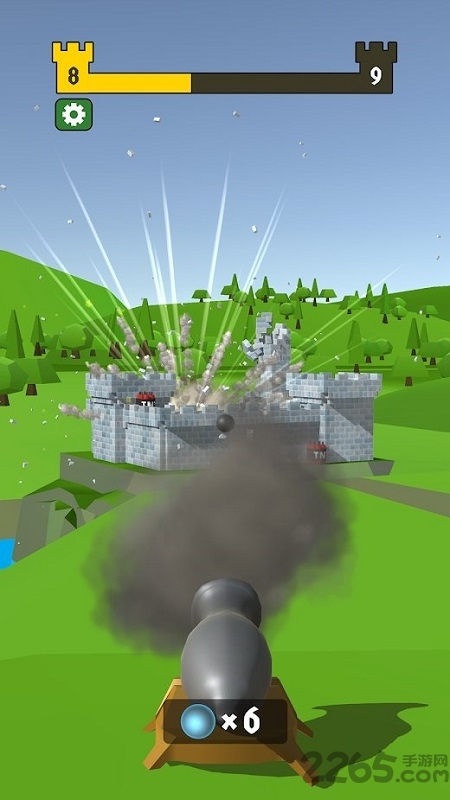 毁灭城堡小游戏手机版(Castle Wreck)