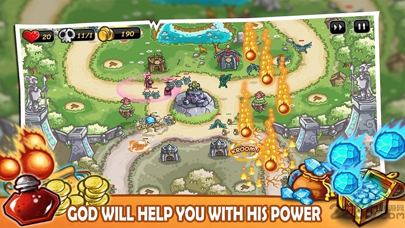 王国保卫战英雄传奇内购破解版(Kingdom Defense)