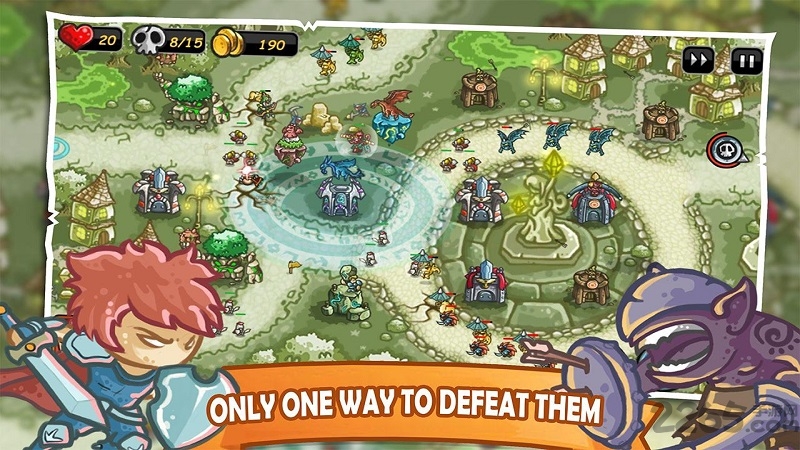 王国保卫战英雄传奇内购破解版(Kingdom Defense)