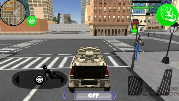 陆战型绳索火柴人游戏