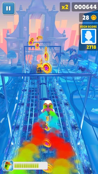 地铁跑酷游戏星空版