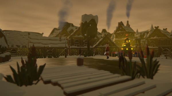 圣诞老人保护圣诞树游戏