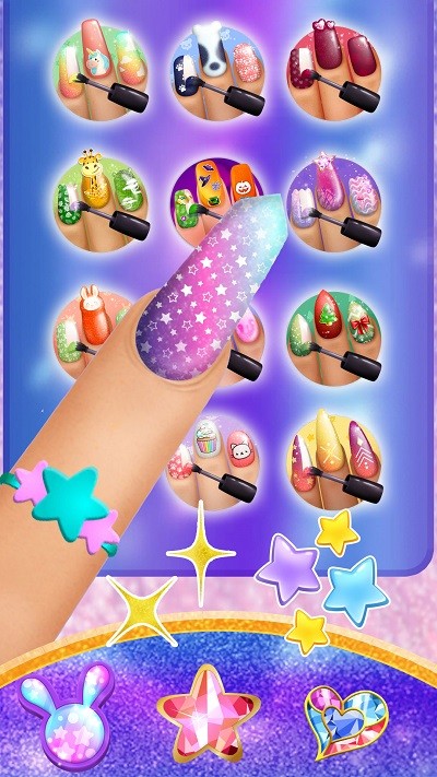 梦幻公主美甲屋游戏