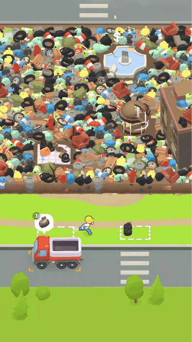 垃圾清理机游戏