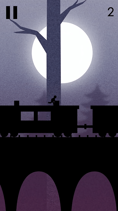 火柴人追火车游戏