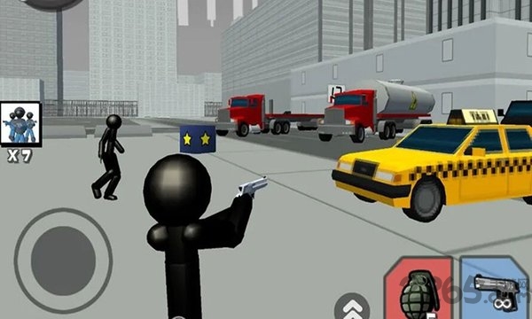 火柴人大作战疯狂射击无限金币版