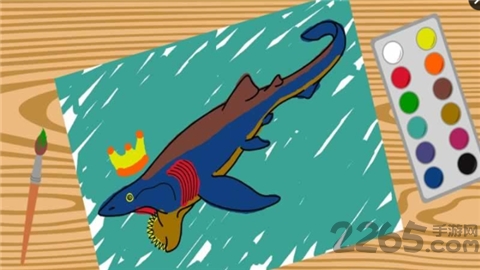 手绘恐龙手机游戏