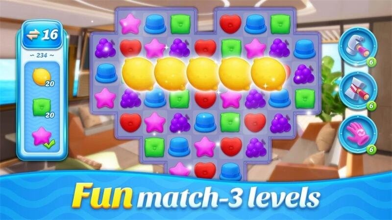 空间装饰豪华游艇小游戏