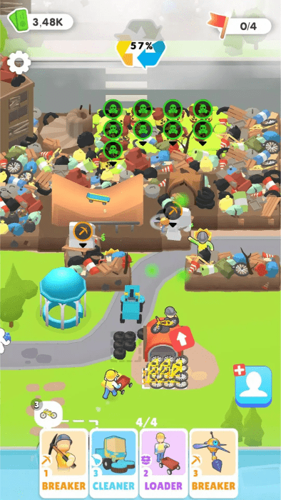 垃圾清理机游戏