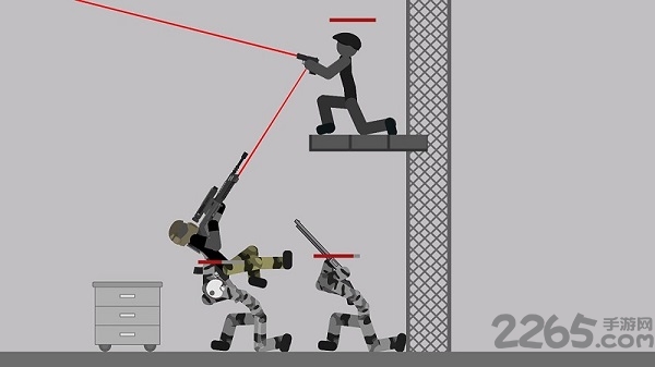 火柴人后空翻杀手游戏