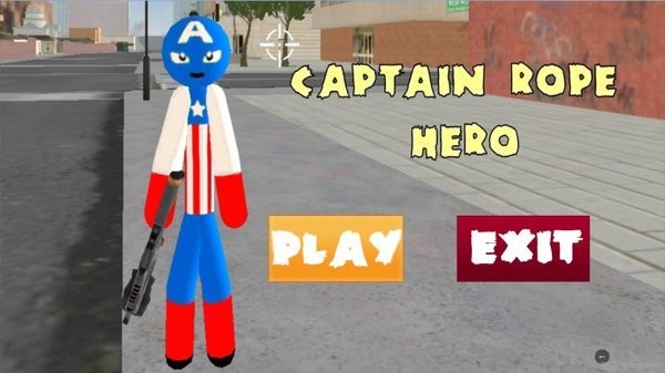 火柴人队长绳索英雄安卓版 火柴人队长绳索英雄游戏下载