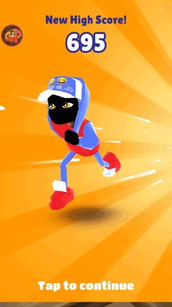 subway surf锅铲同款定制笑脸金币魔改版(殃毁是帅哥)