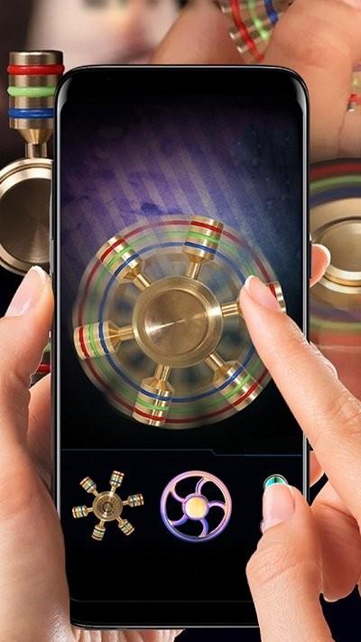 指尖陀螺解压模拟游戏