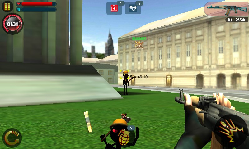 火柴人射击游戏无限金币版