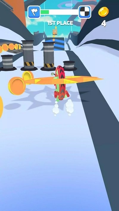 摩托轮子跑游戏