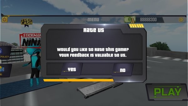 火柴人忍者绳英雄游戏