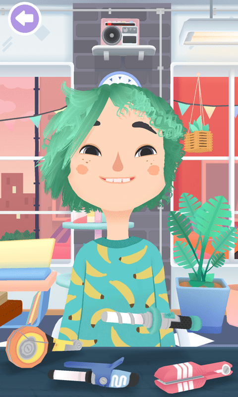 小小理发师游戏