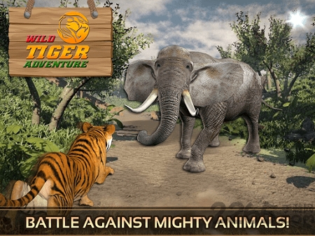 野生虎的冒险破解版下载 野生虎的冒险3D内购破解版下载
