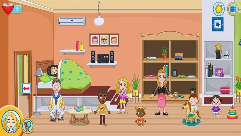 迷你城堡小屋游戏