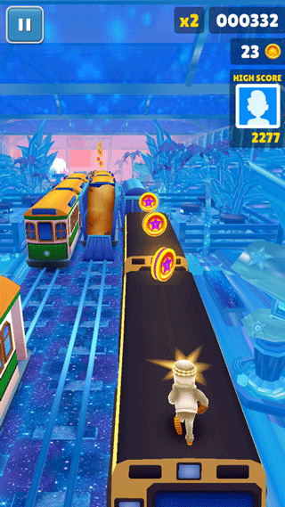 地铁跑酷星空魔改版(Ezrfex制作Subway Surf)