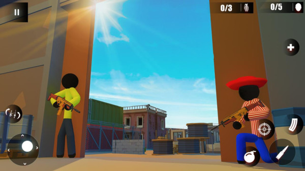 火柴人士兵射击中文版