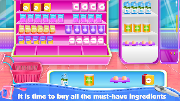 冰激凌蛋糕制作游戏