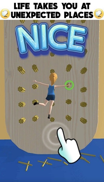 小人攀岩小游戏(tiny climber)