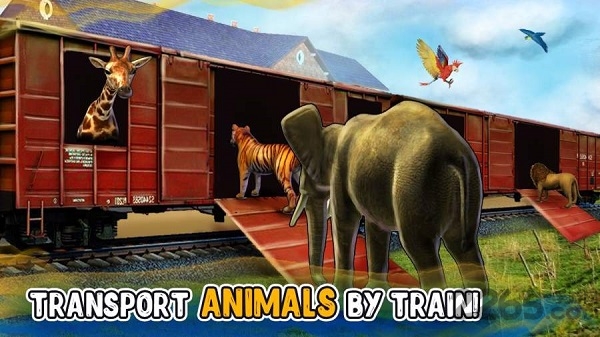 动物火车驾驶无限金币版