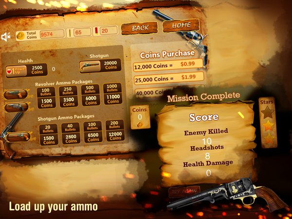 西部牛仔杀戮射击无限金币版