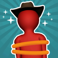 牛仔绳索大战游戏