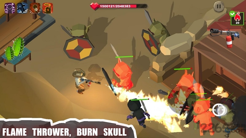 致命牛仔僵尸骨头杀手无限金币版