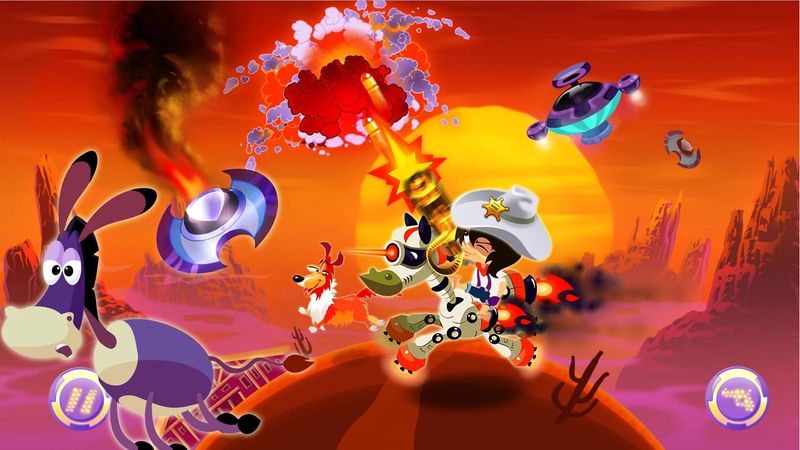 妞子啊对抗ufo 牛仔对抗ufo破解版下载