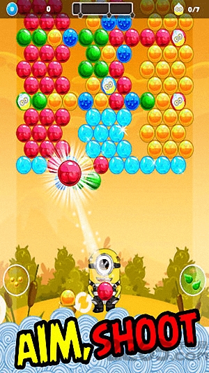 小黄人泡泡射手最新版