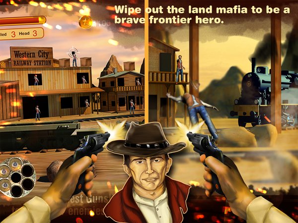 西部牛仔杀戮射击无限金币版