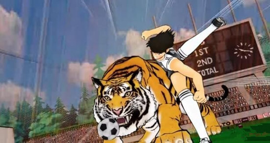 足球小将梦之队伍的战斗游戏