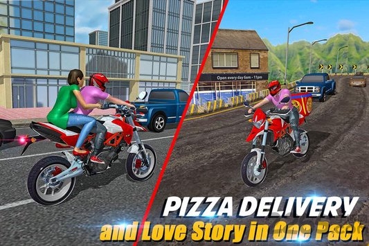 摩托车比萨外卖汉化破解版