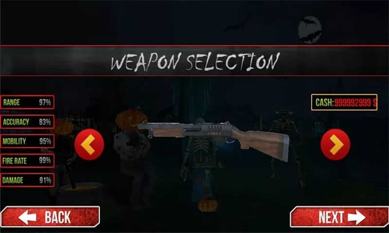 死亡僵尸射手游戏(halloween zombie shooting)