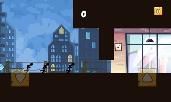 黑衣人跑酷小游戏下载