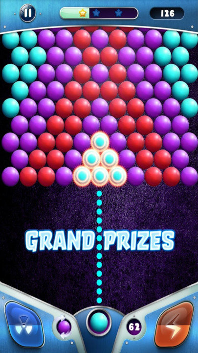 彩色泡泡射击游戏