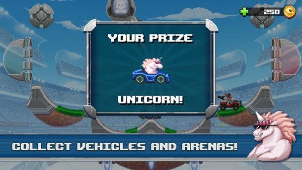 撞头赛车2足球无限金币版