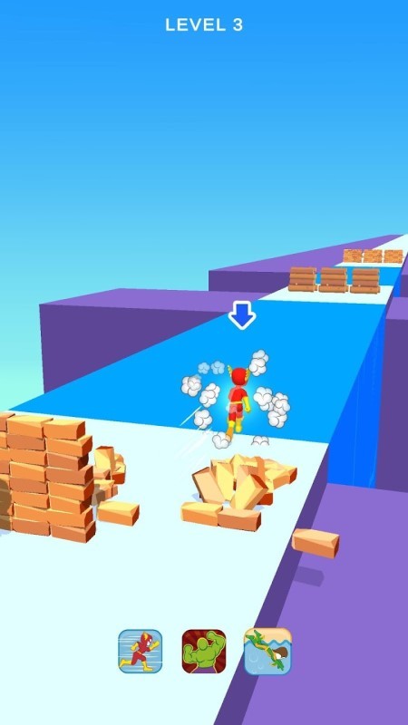 超级英雄变身跑游戏