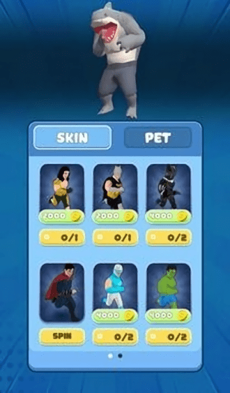 超级英雄桥跑比赛3d游戏