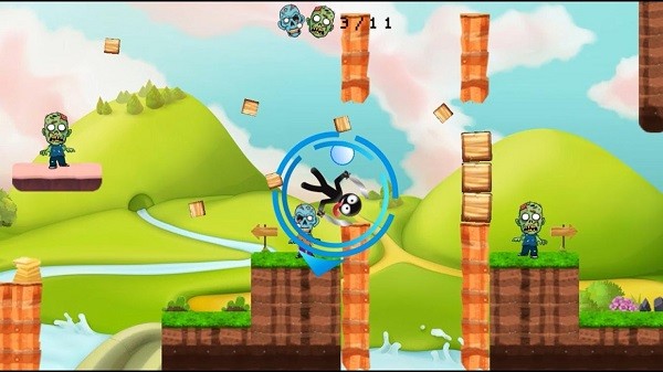 火柴人对决丧尸游戏