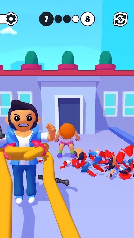 弹性人战斗游戏(elasto hero)