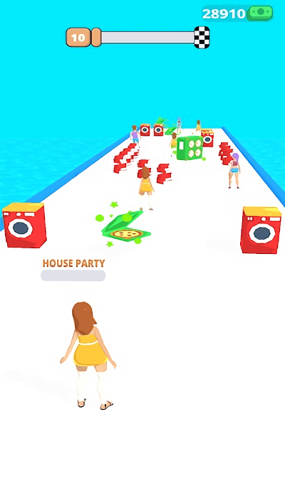 一起去派对小游戏(party run)