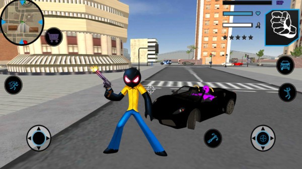 火柴人绳索生存战游戏