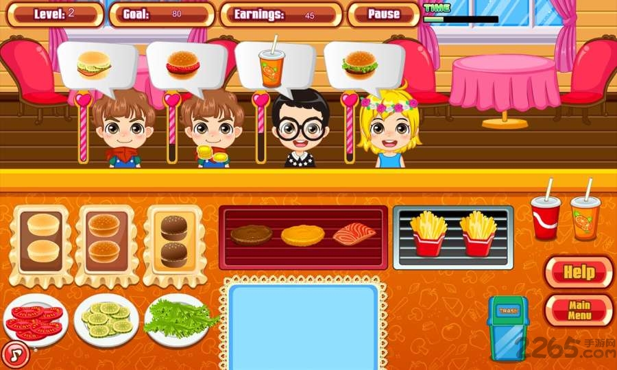 温馨的快餐厅中文版