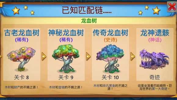 Mergedragons所有奇迹图册说明