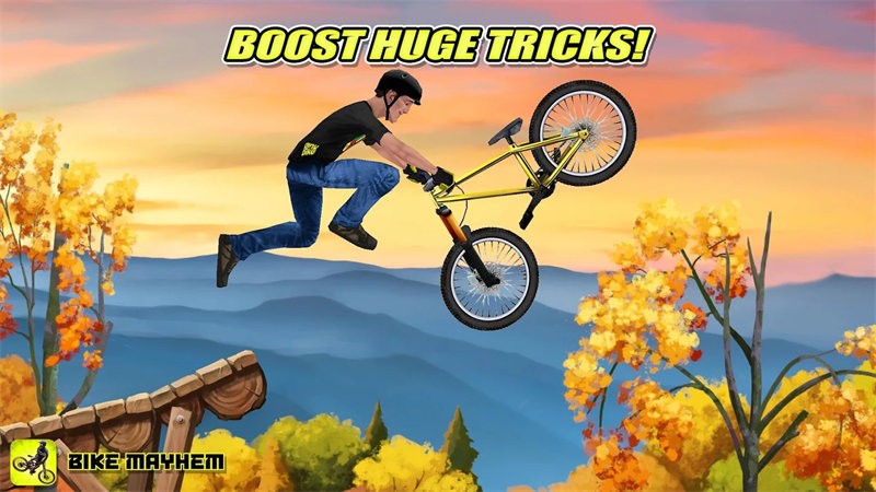 极限山地车速降手机版(bike mayhem)