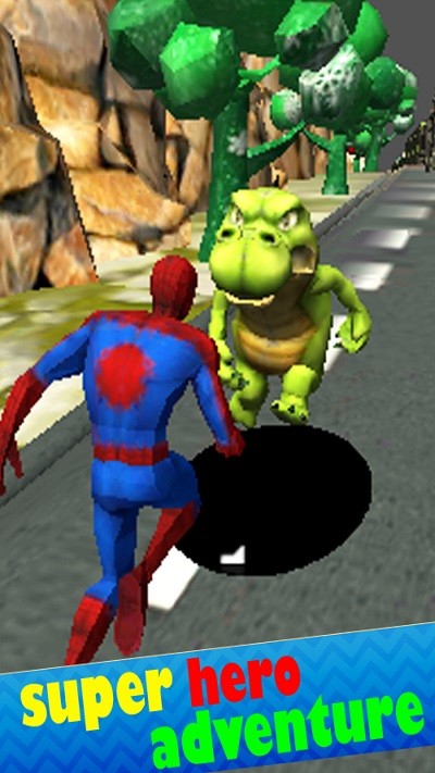 蜘蛛侠公路跑酷游戏